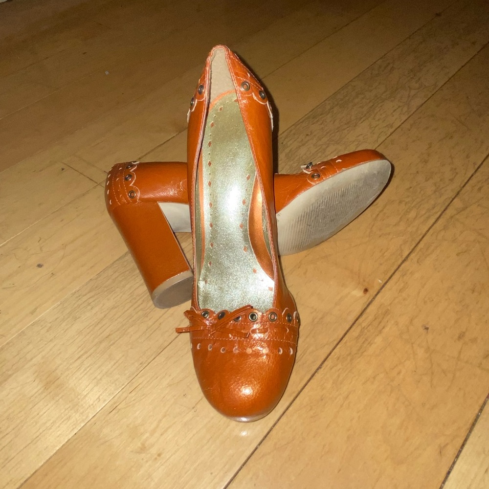 Burnt Orange Heels